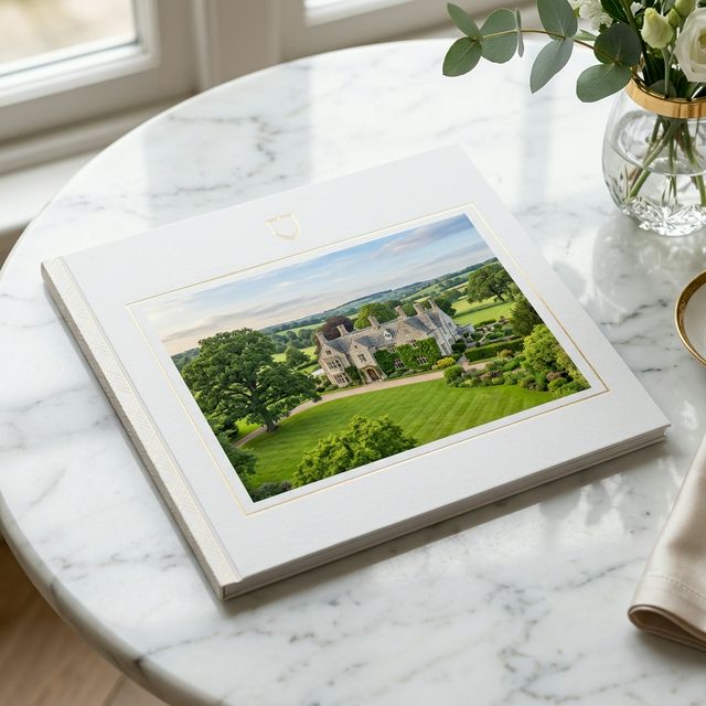 Front cover of elegant Stars Flock brochure
